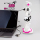 380838 Sophie Interactive Motion Sensor Kids Remote Control Programmable Smart Robot Toys, White/Pink 6