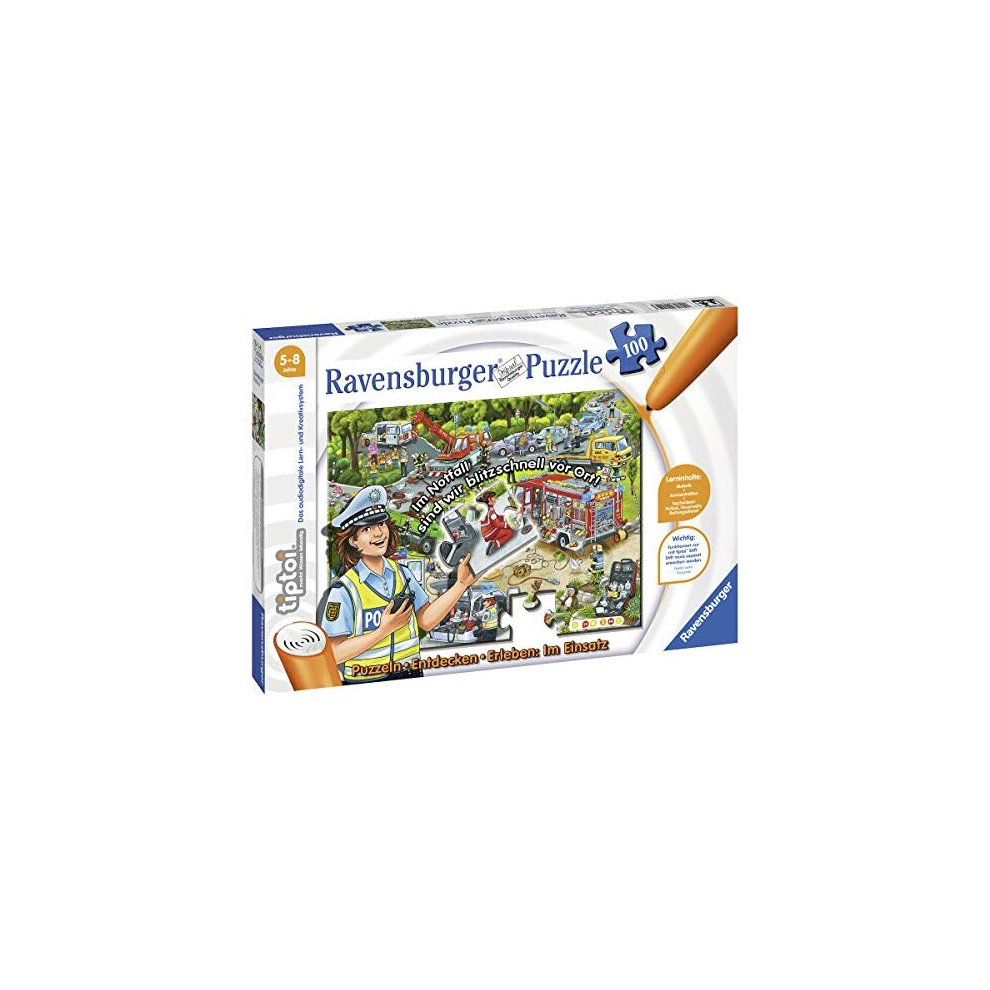 Ravensburger Tiptoi Jigsaw Puzzleâ - ÂPuzzeln, Entdecken, Erleben: Im Einsatzâ (German Language)