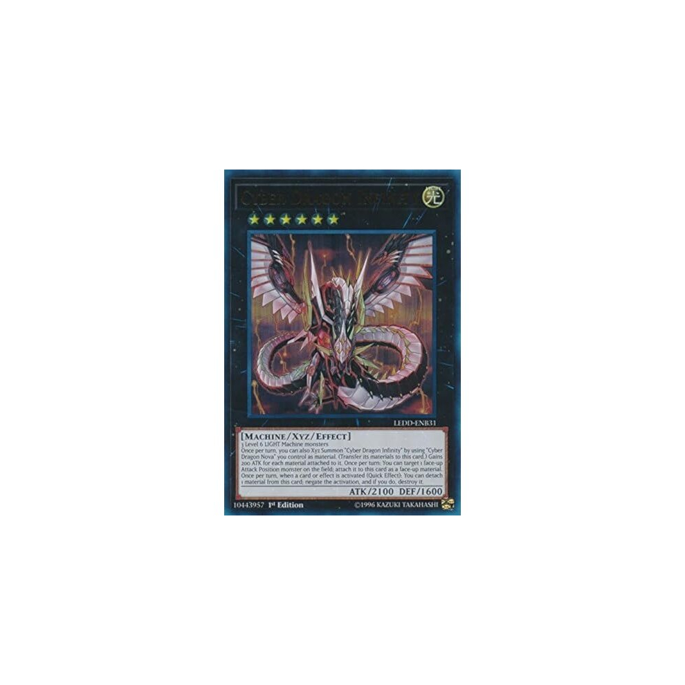 yu-gi-oh Cyber Dragon Infinity - LEDD-ENB31 - Ultra Rare - 1st Edition - Legendary Dragon Decks (1st Edition)