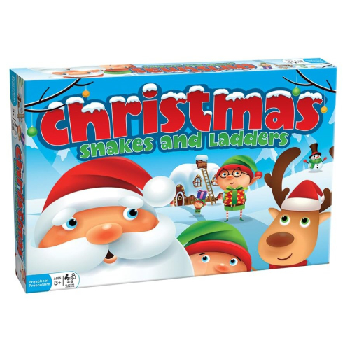Christmas Snakes and Ladders - Board Game 1