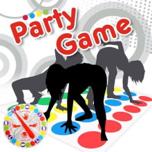 Twisting Game for Kids Adults, Floor Games with Spinner, Kids Games Party Games for Kids Ages 6 and Up, Team Fun Games Family Games for Kids and