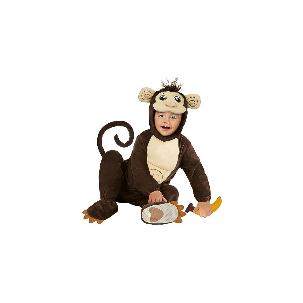 Photos - Fancy Dress Toddler Monkey Costume Kids Monkey Outfit Kids Monkey Costume Baby Nursery Rhyme Costume Boys Girls Monkey Costume Monkey On