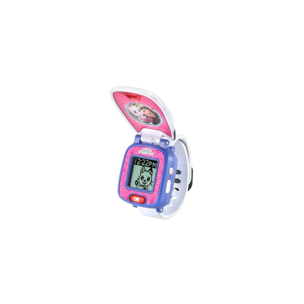 Gabby's Dollhouse Pandy Paws' Paw-Tastic Watch, Official Gabby's Dollhouse Toy, Toddler Watch with Stopwatch, Timer, Alarm & Games, Gift for Children