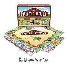 Farm-Opoly Board Game – A Down-on-The-Farm Property Trading Game! – for 2 to 6 Players Ages 8 and up