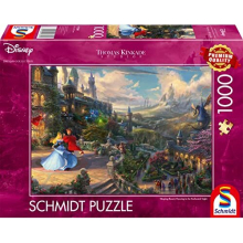 1000 palan palapeli - SCHMIDT SPIELE - Thomas Kinkade Studios - Disney - Prinsessa Ruusunen tanssimassa lumotussa valossa - 1000 kpl
