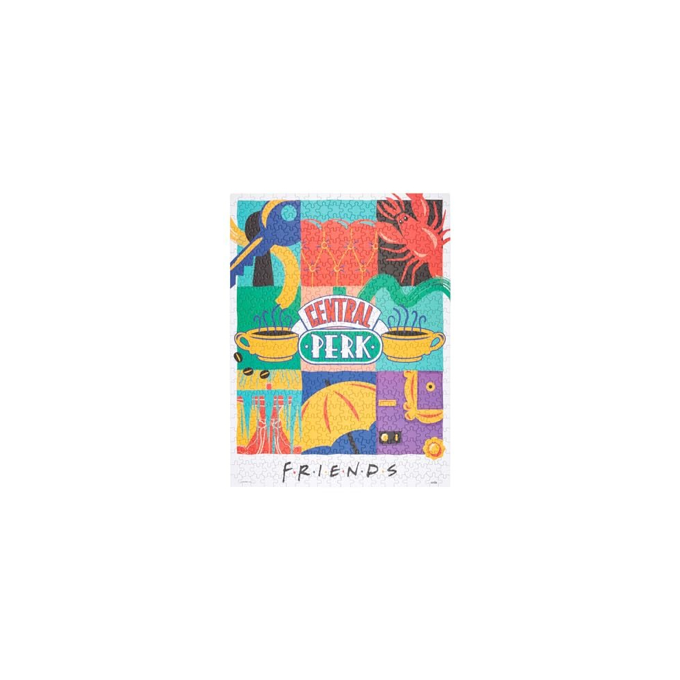 Grupo Erik Friends Friends Puzzle - 500 Piece Jigsaw Puzzles - 24 X 17 Inches / 61 X 45.7 Cm - Friends Tv Show Gifts - Includes Gift Box & Poster