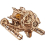 Maquete de madeira: Mini submarino Steampunk 1