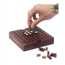 Iron & Glory | Reversi | Wooden Board Games For Adults | Wooden Puzzle Games | Strategy Board Games | Travel Games For Adults | Coffee Table Decor &