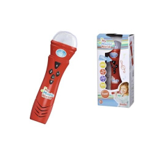 106832489 Music World Funny Microphone/Karaoke/with Voice Reduction Effects / 6 Demo Songs / 3 Light and Sound / 22 cm/Suitable for Children from 4