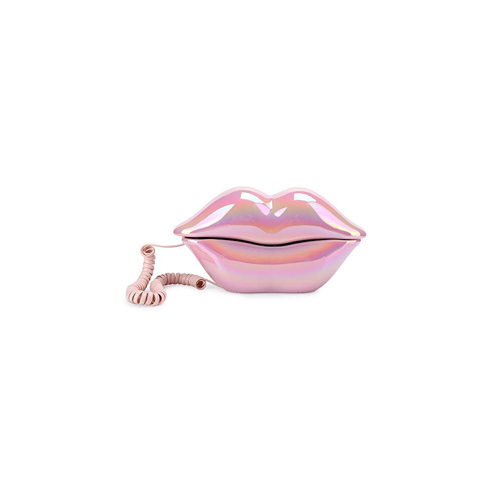 Landline phone, novelty lip phone, home landline phone, pink lip corded phone, sexy lip phone for home decor, friend gift