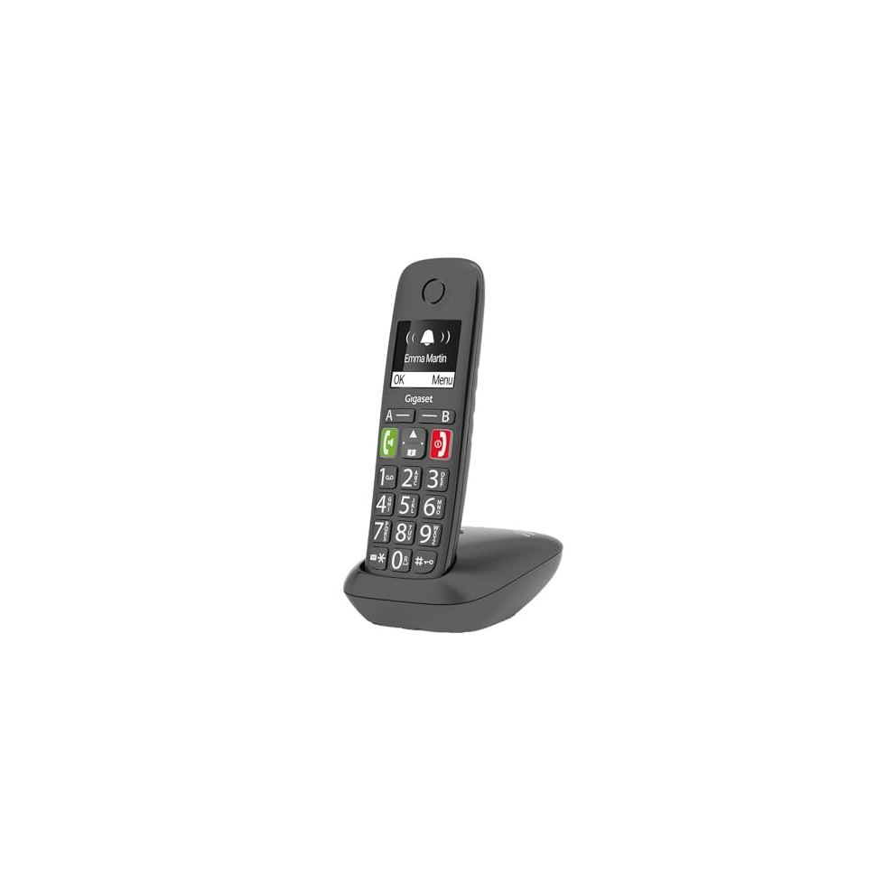 Easy - Big Button Home Phone For Elderly With Nuisance Call Block And Hearing Aid Compatibility Titanum Grey 4250366862651