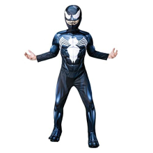 702761M Marvel Spider-Man Venom Deluxe Costume, Boys, As Shown, M Age 5-7