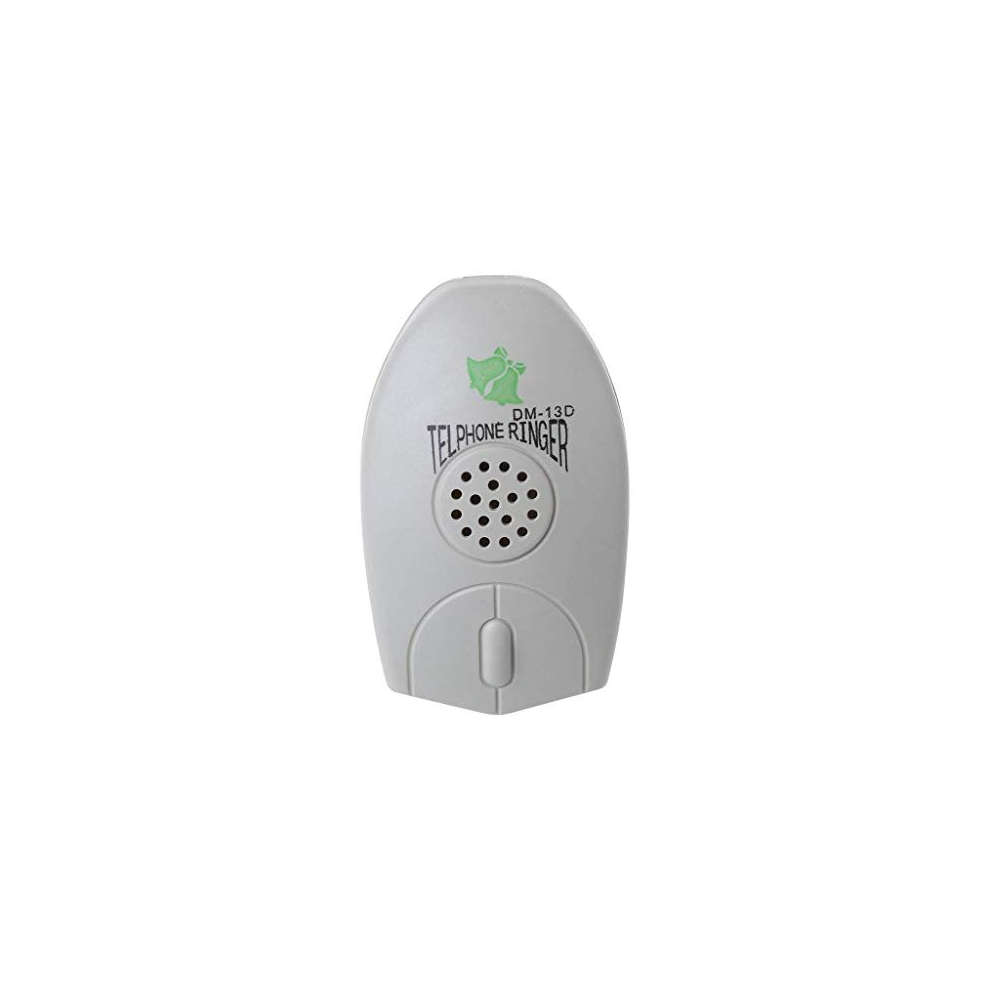 Qermula Beige Amplifier Landline Phone Bell Ringer Extra Loud Telephone Ring For The Old Elder Phone Bell Ringer