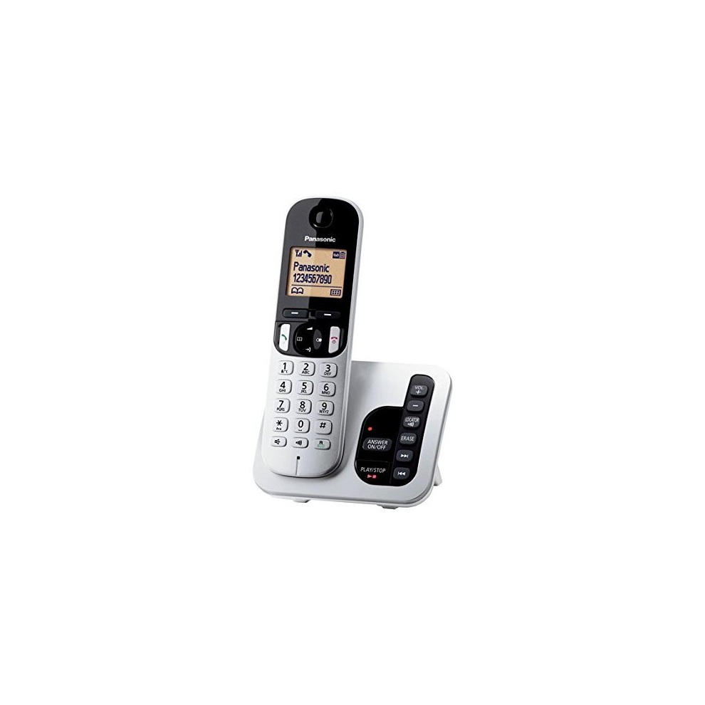 KX-TGC220EB Cordless Phone with Answering Machine ( Hands Free Functionality, Low Radiation )