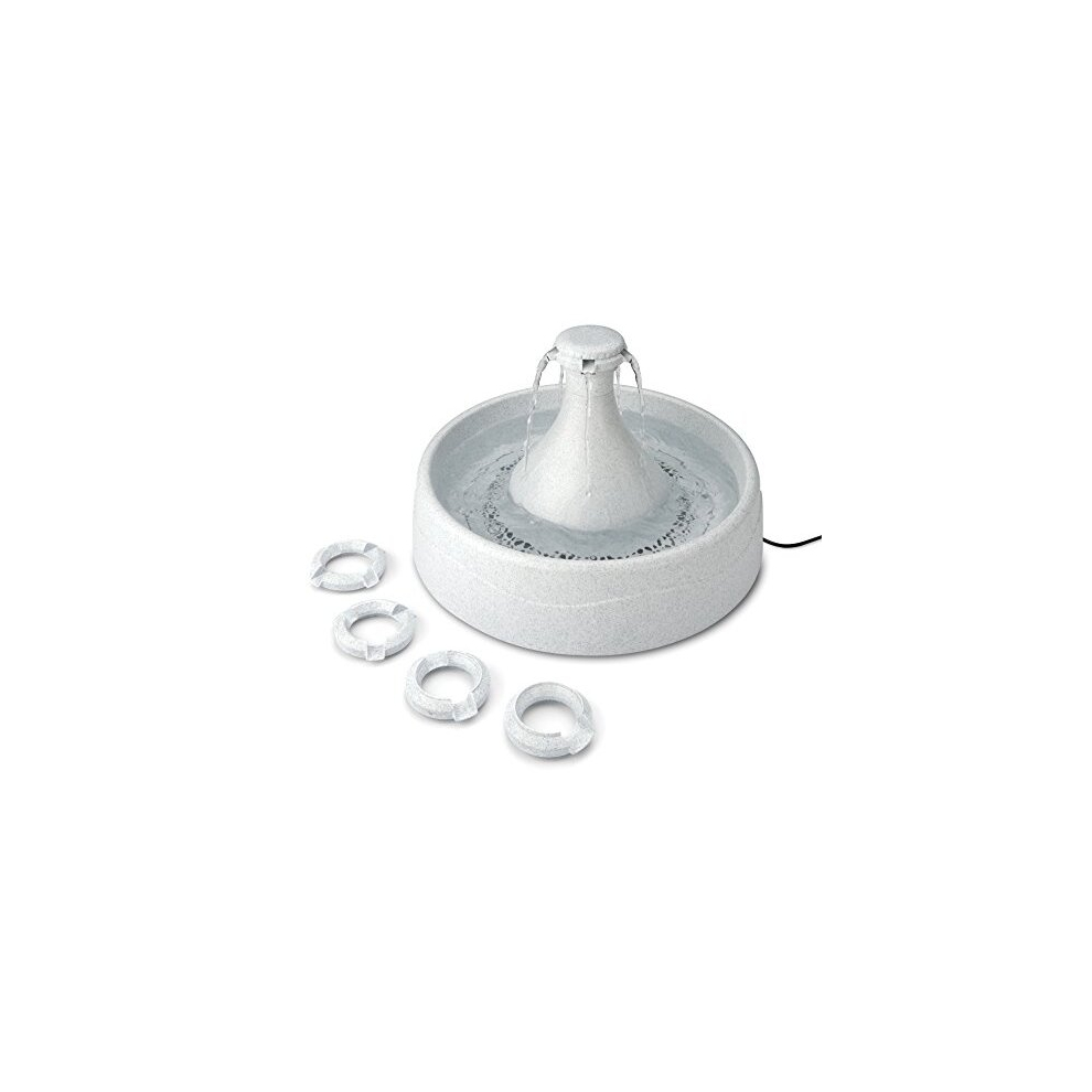 Petsafe Drinkwell Adjustable 360 Plastic Pet Fountain, Bpa-Free Drinking Fountain For Cats And Dogs, No Splash Or Spills