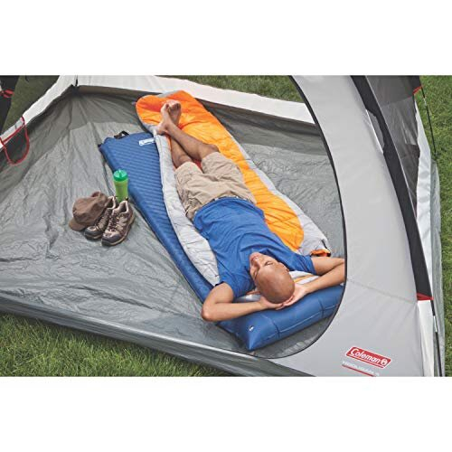 Coleman Self-Inflating Camping Pad with Pillow, Blue 2