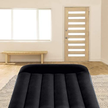 64141 Dura Beam Pillow Rest Single Mattress with Fiber Tech Technology, No Electric Pump, 99 x 191 x 25 cm, Black California King