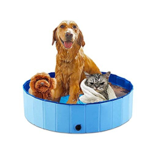 Dog Bath Tub dog pool dog paddling pool foldable pet dogs pool doggy swimming pool PVC round shape bathing tub playing pool for pets