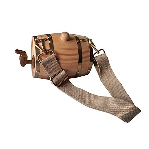 St bernard Rescue oak barrel collar,saint bernard wooden barrel collar