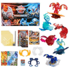 Ultimate 6-Pack, Special Attack Dragonoids, Nillious, Mantid and Octogan, Customisable Spinning Action Figures, Kids' Toys for Boys and Girls 6 and