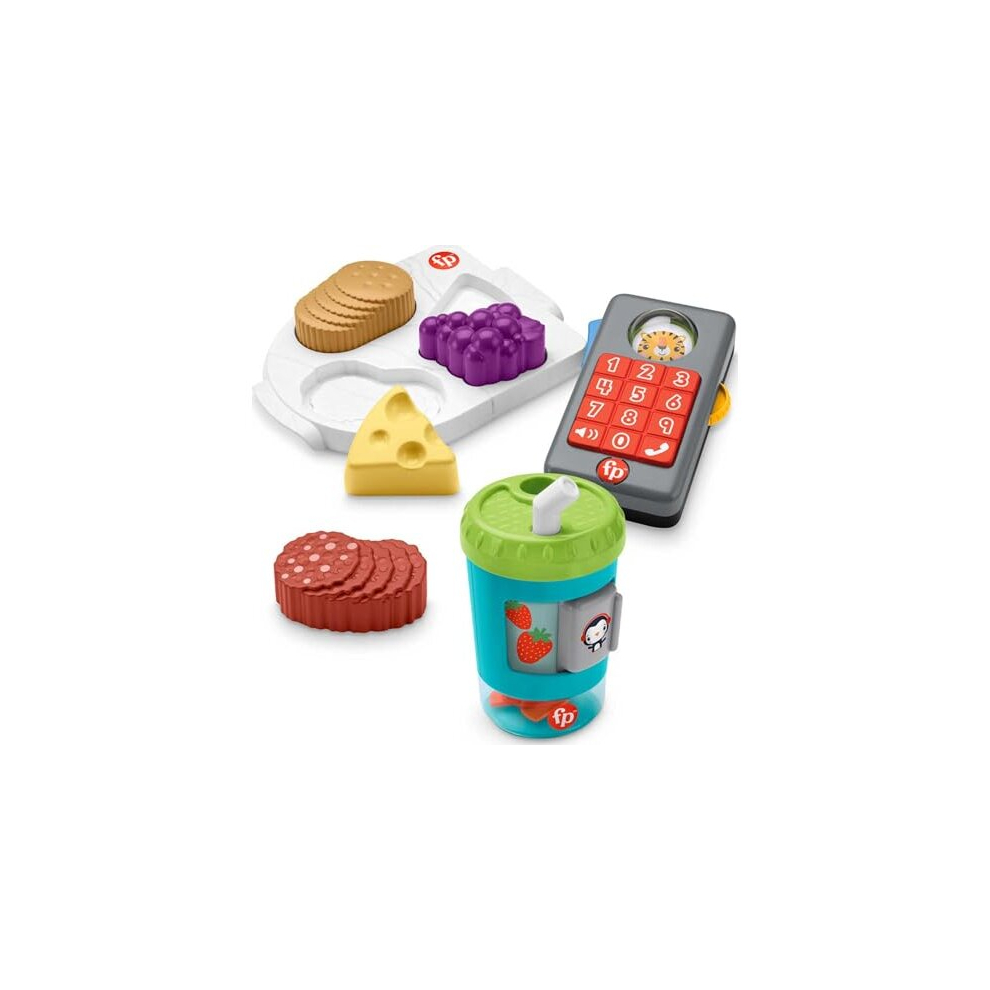 Fisher-Price Hello Role Play Play Kit, Curated Gift Set Of Pretend Play Toys For Infants And Toddlers Ages 12 Months And Up