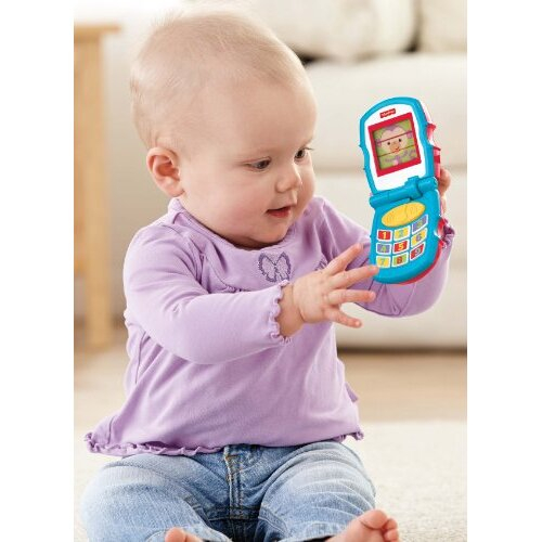 Fisher-Price Mattel 25Y69791 Flip Phone Toy 1