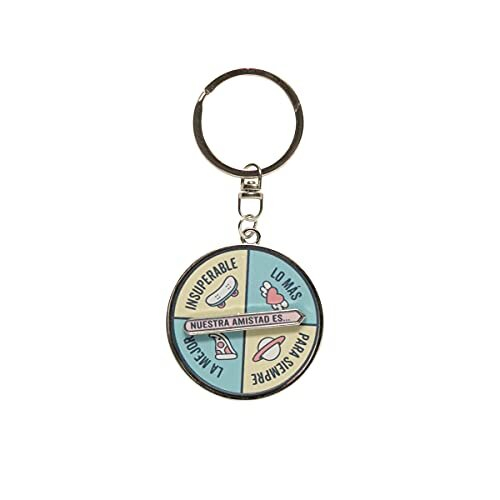 Multicolor Standard Keychain