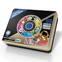 - 60 Greatest Magic Tricks Box Of Tricks - Magician Supplies Include Mystical Magic Cards, Dynamic Coins + More