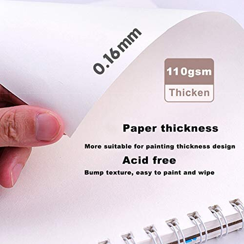 Sketch Book for Kids, A4 21x29CM 100 Pages (110gsm), Spiral Bound