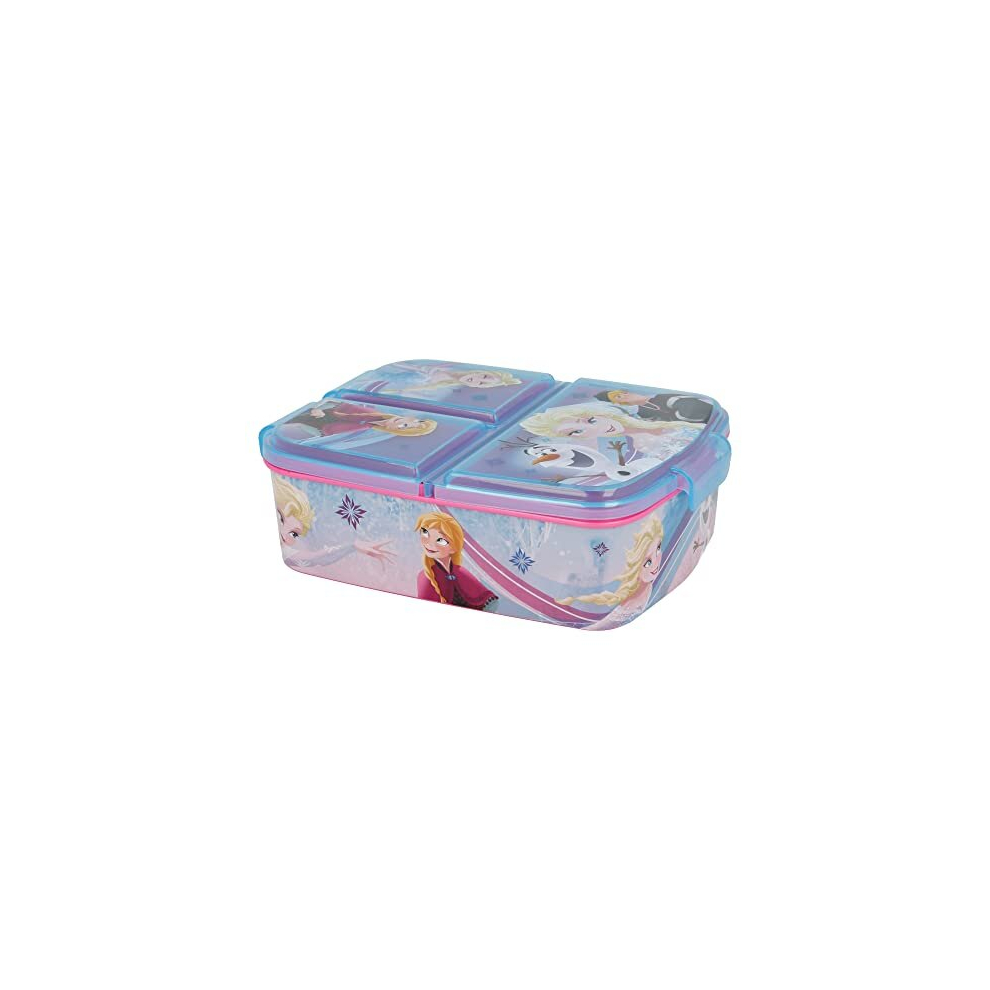 | Frozen Kids Children's 3 Compartment Sandwich Lunch Box