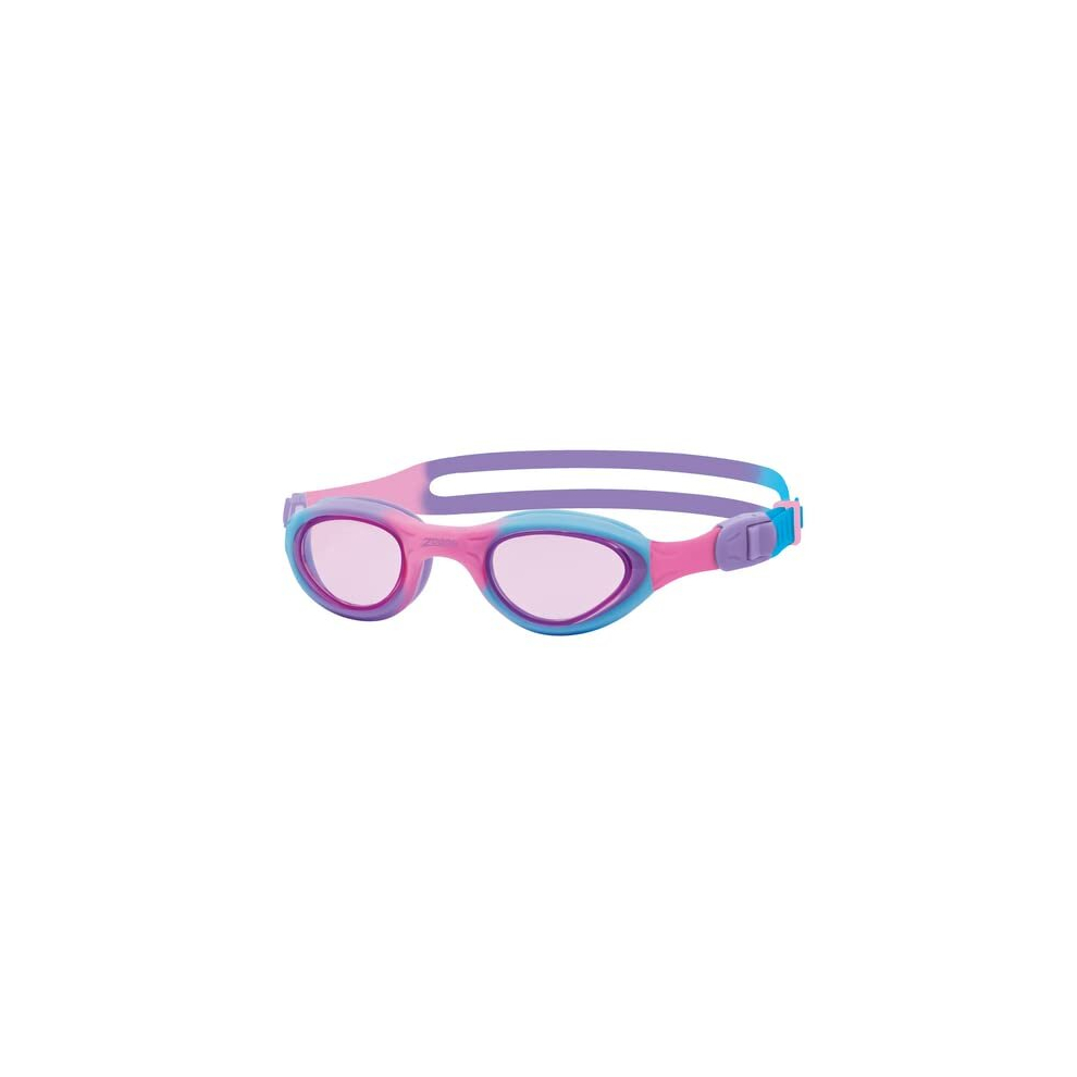 Kid's Little Super Seal Swimming Goggles with Quick Adjust and UV Protection (Up to 6 Years), Pink /Purple/ Tint Pink