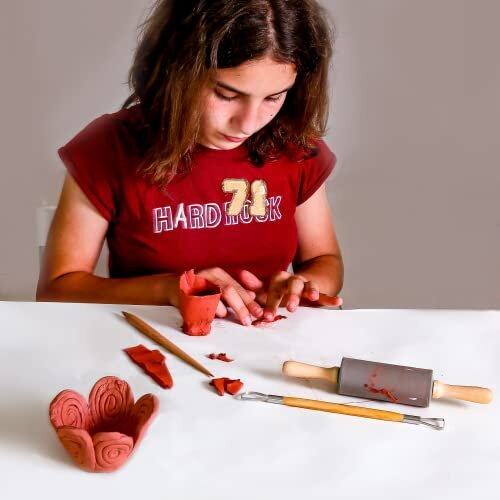 Air Drying Modelling Clay (500g Terracotta) 1