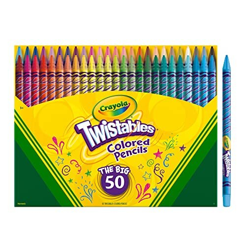 Crayola AODE forCrayola 50ct Twistables Colored Pencils 1