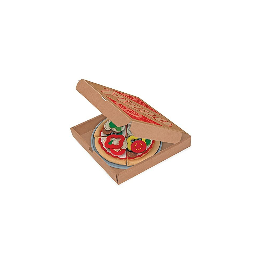 Felt Food Pizza Play Food Set | Role Play Toy for Children | Sensory Toy | Soft Toy | 3+ | Gift for Boy or Girl