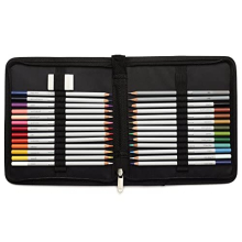 2090004 27 Piece Gift Set for Sketching, Illumination, Drawing for Artists with 24 Colouring Pencils, 2 Sketch Pencils in HB, 2B and 1 Sharpener,