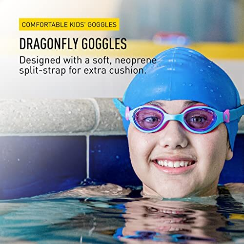FINIS Dragonflys Kids Swimming Goggles, Treasure 1