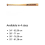 BB-W Wooden baseball bat size 30'' (76,2 cm) 5