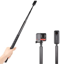Long 200cm(78inch) Invisible Selfie Stick for Insta360 ONE X3, X2, X, Insta360 ONE R, RS, Insta 360 Camera 1/4" Extended Monopod Pole