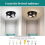 Round Black Ceiling Light, 2-Way Ceiling Lights with E27 Flush Light Fittings Ceilings, Ceiling Lighting for Chandeliers Ceiling Light, Ceiling Lights 6
