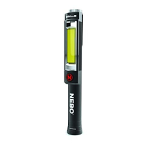 Magnetic NE6737 Big Larry 2 Pocket Work Light - Powerful LED Pen Inspection Flash Light, Black Torch