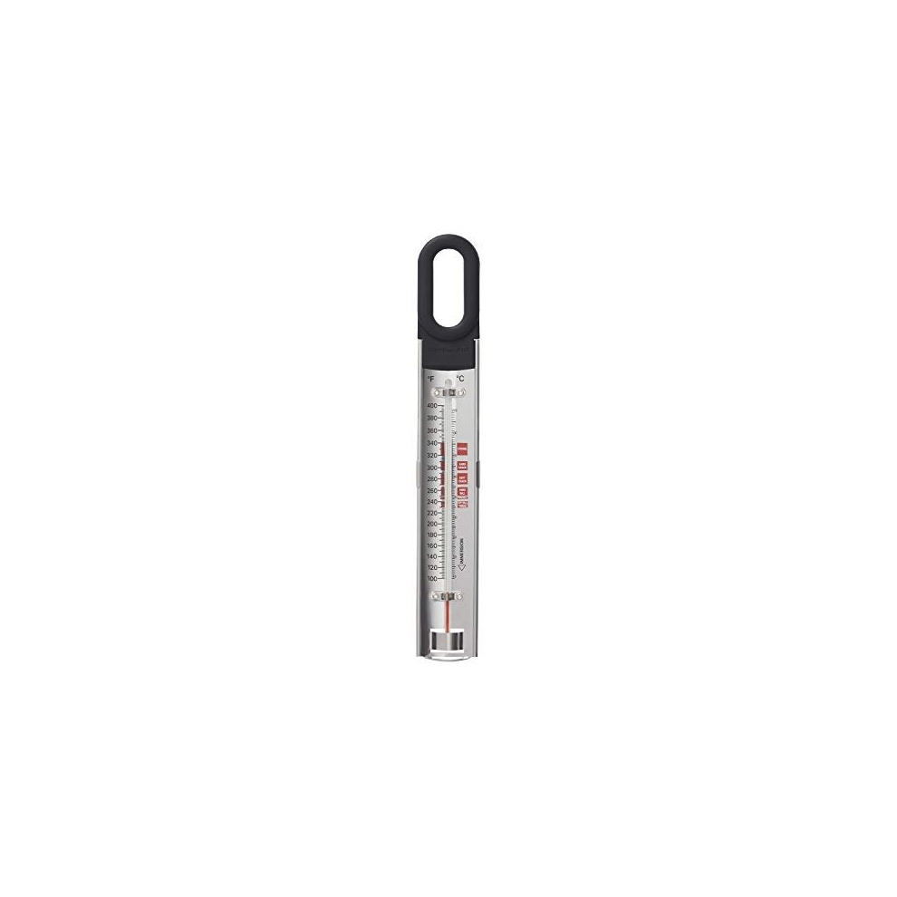Global Clip-On Curved Candy Cooking Thermometer, Jam Thermometer, Oil Thermometer, KQ907G, DX297