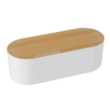 Cable Tidy Box, Hide & Conceal Extension Blocks, Desk Cable Management, TV Wire Tidy, Made from Electrically Safe ABS Material - 415mm (L) x 165mm (W)