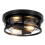 Round Black Ceiling Light, 2-Way Ceiling Lights with E27 Flush Light Fittings Ceilings, Ceiling Lighting for Chandeliers Ceiling Light, Ceiling Lights 1