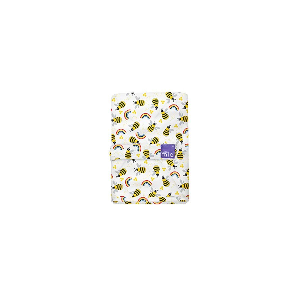 Bambino Mio , On The Move Changing Mat - Lightweight, Foldable And Portable Nappy Changing Mat, Honeybee Hive