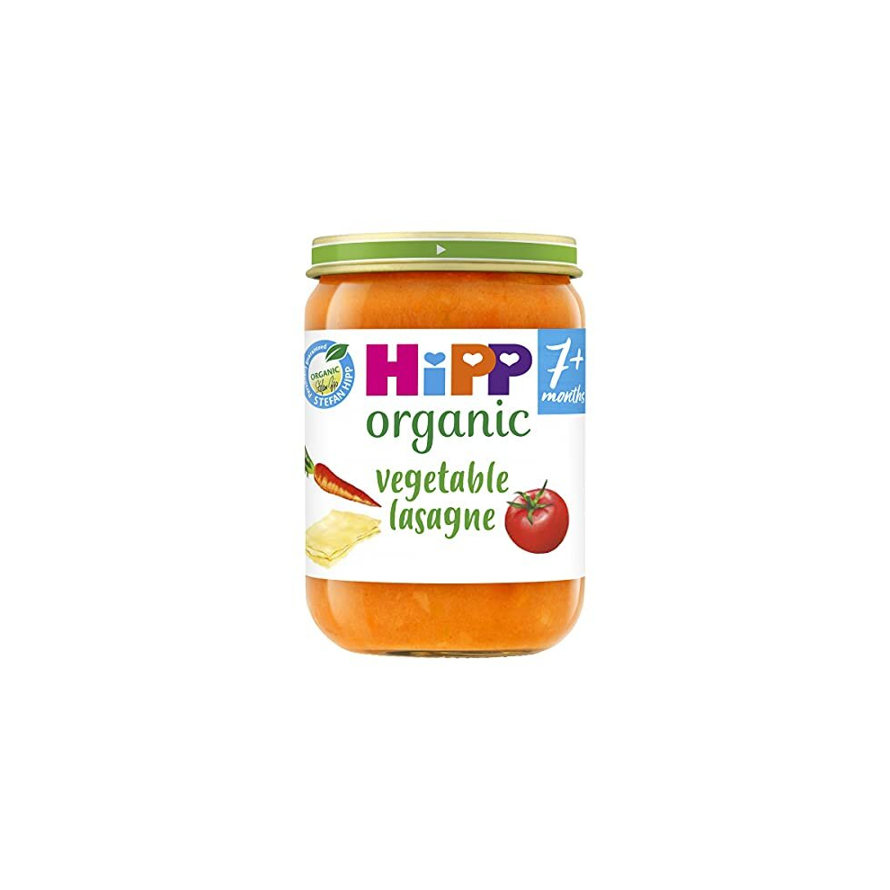 Hipp Organic Vegetable Lasagne Baby Food Jar 7+ Months (6 X 190G)