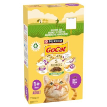 Go-Cat with Duck and Chicken Mix Dry Cat Food 750g