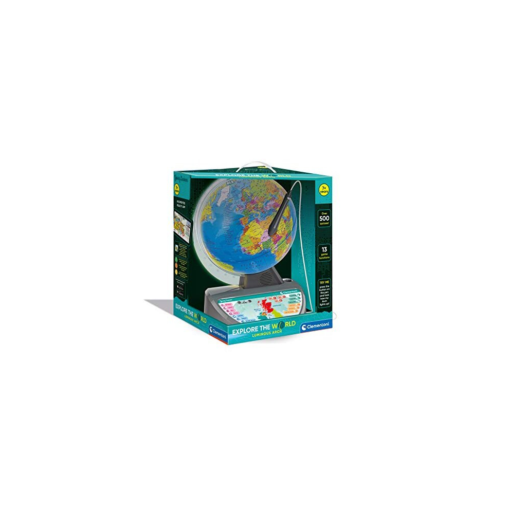 New Clementoni - 61739 - Educational Talking Globe - Explore The World - Educational And Interactive Globe For Kids - English Version