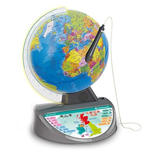 Clementoni - 61739 - Educational Talking Globe - Explore the World - Educational and interactive globe for kids - English version 1