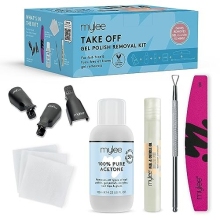 Take Off Ultimate Nail Gel Polish Removal Kit, Complete Set for Quick, Hassle-Free & Salon-Quality Results, Includes Acetone, Reusable Clips, Nail
