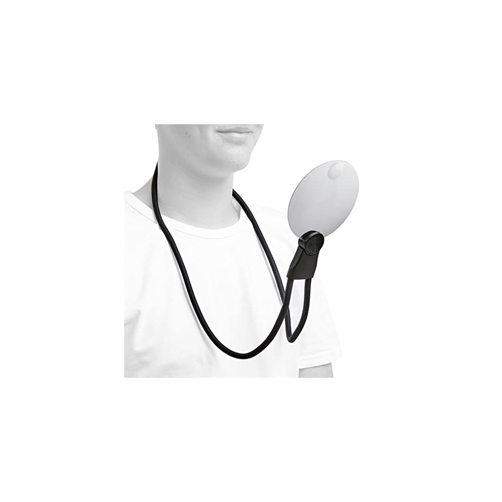 Falingo 3-In-1 Magnifying Glass Magnifier Neck Cord Hands Free Desk Magnifier With Stand Handheld Magnifier Optical Magnification To 200% Or 400%